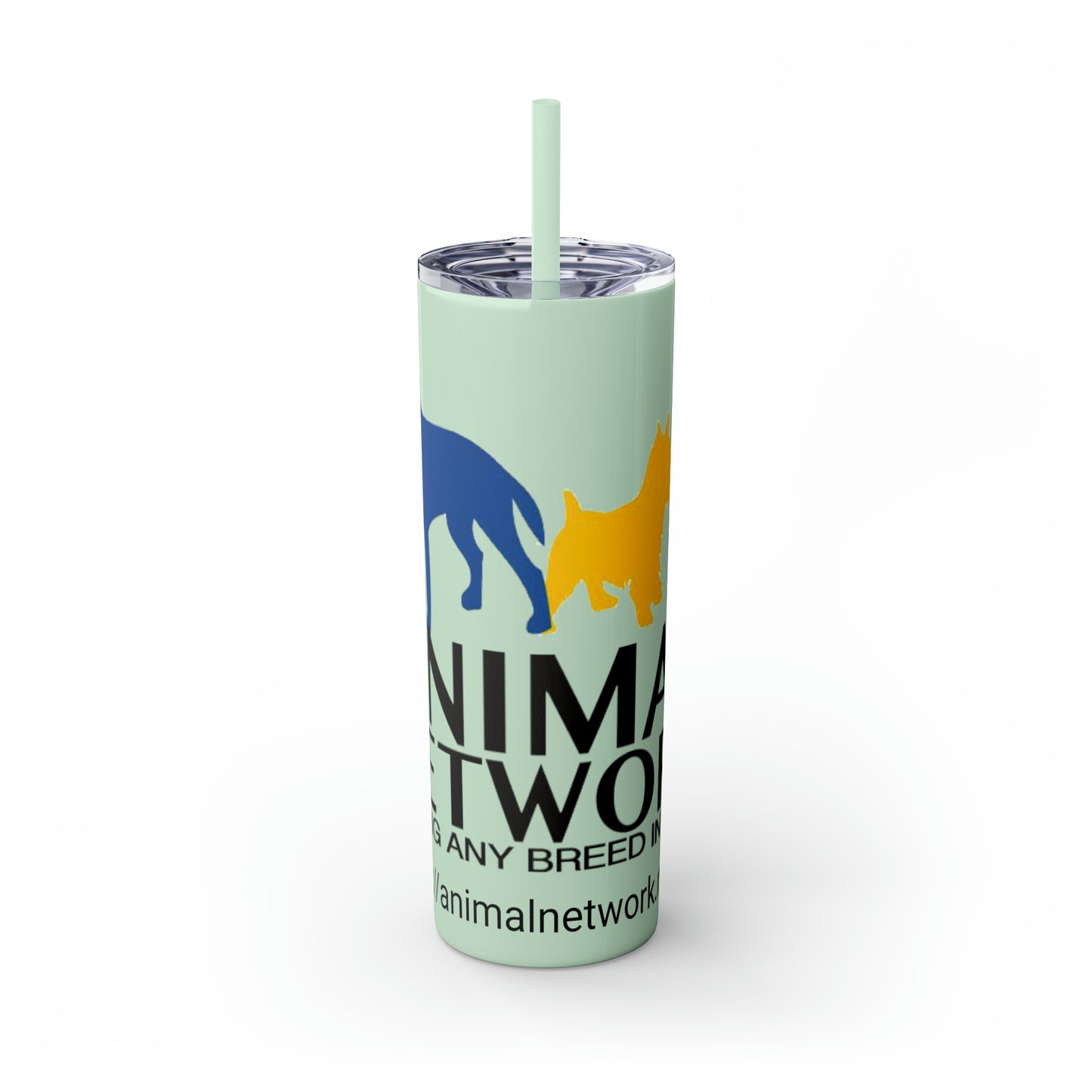 Skinny Tumbler with Straw, 20oz