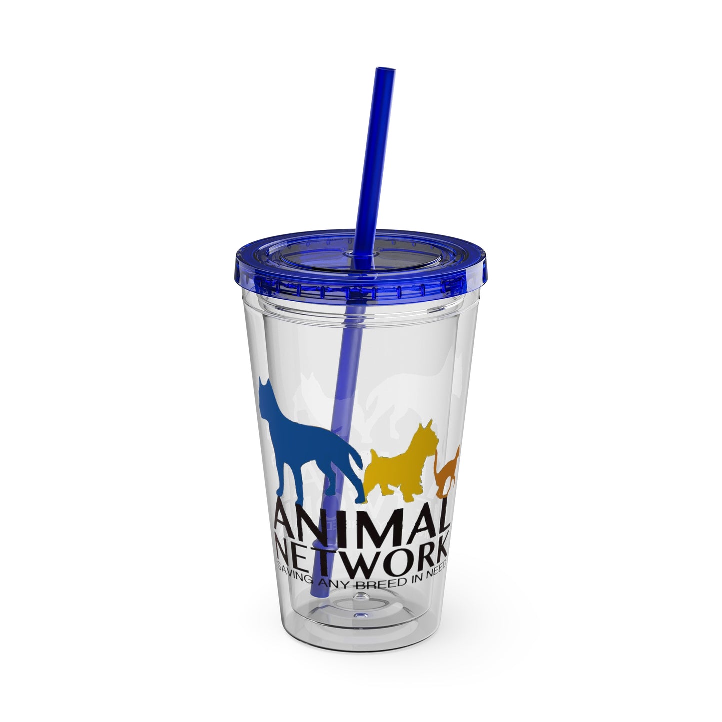 Sunsplash Tumbler with Straw, 16oz