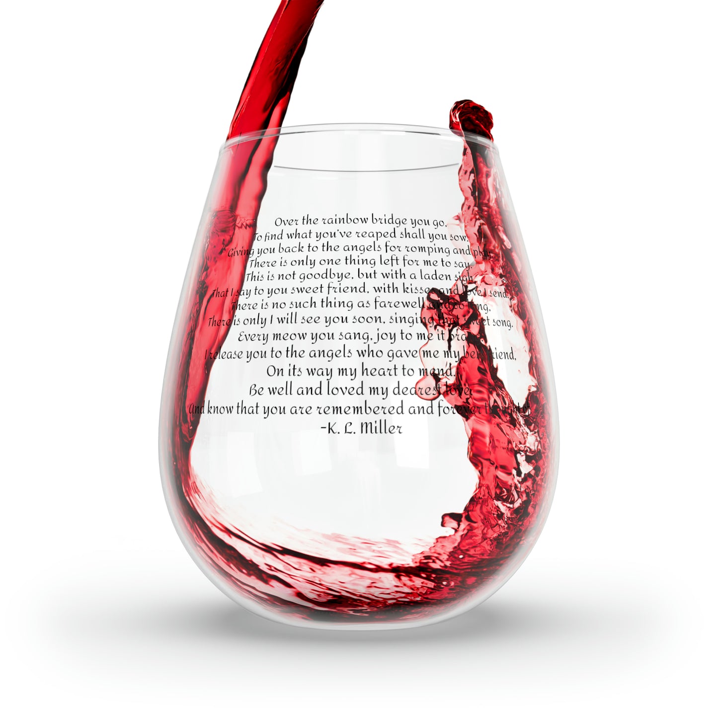 Stemless Wine Glass, 11.75oz