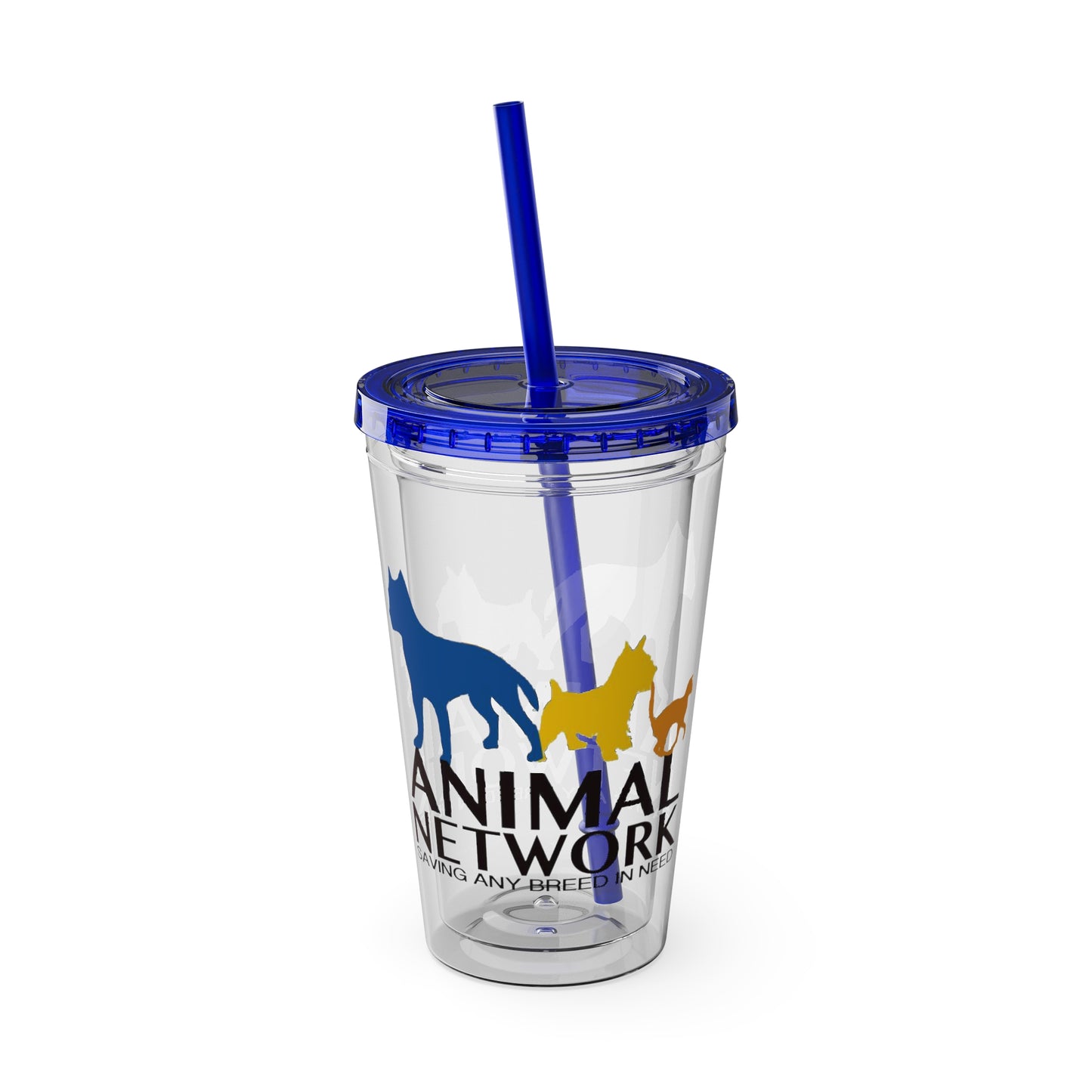 Sunsplash Tumbler with Straw, 16oz