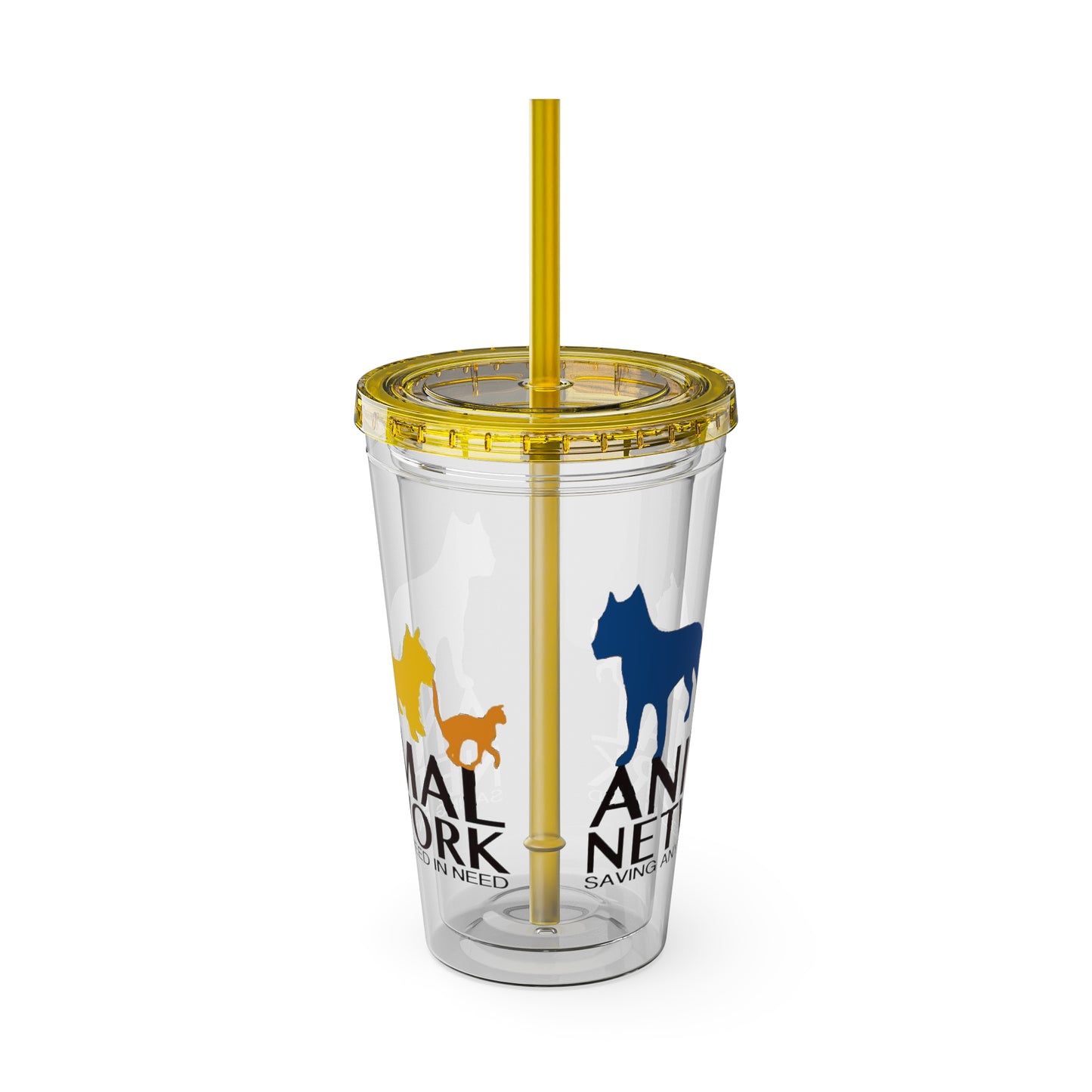 Sunsplash Tumbler with Straw, 16oz