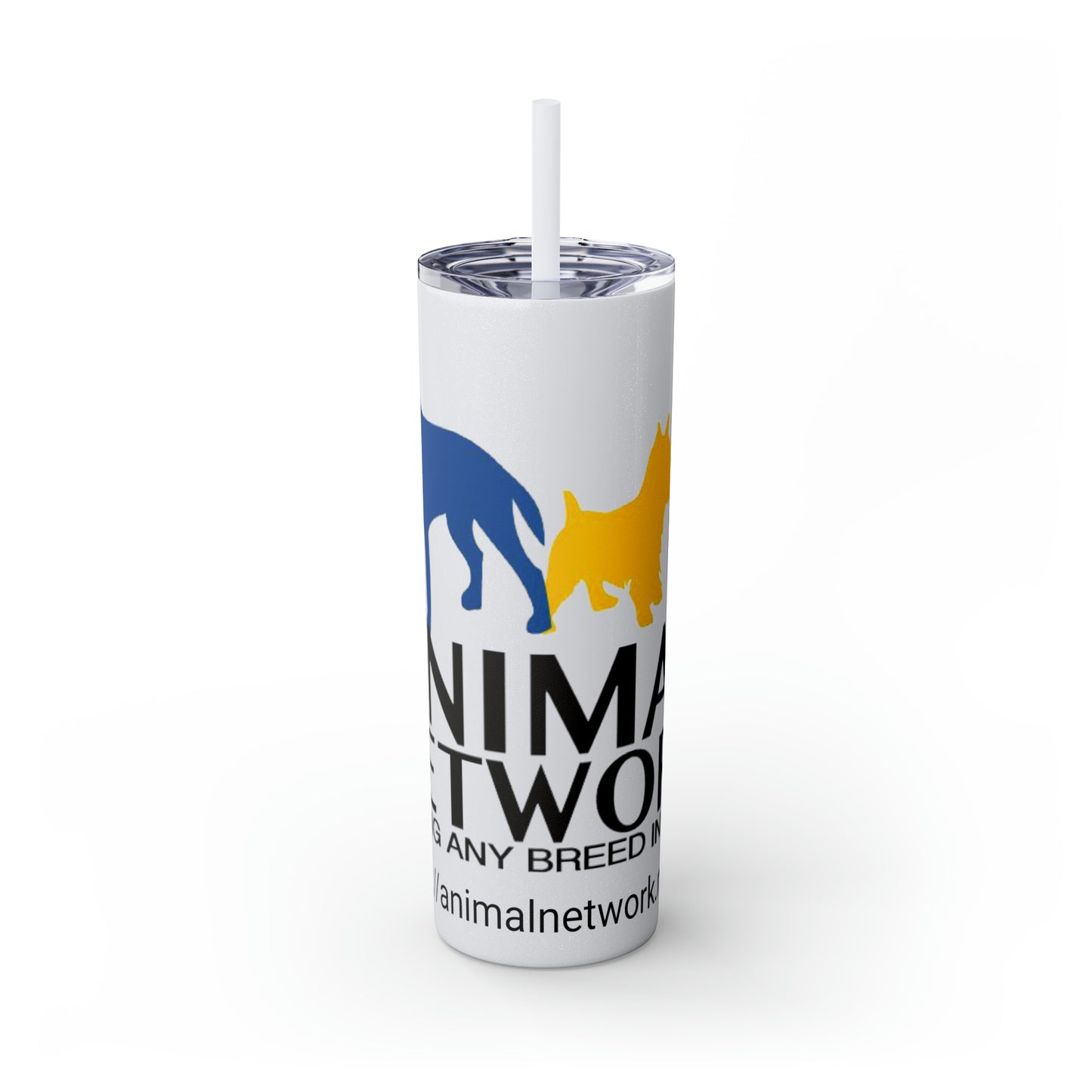 Skinny Tumbler with Straw, 20oz